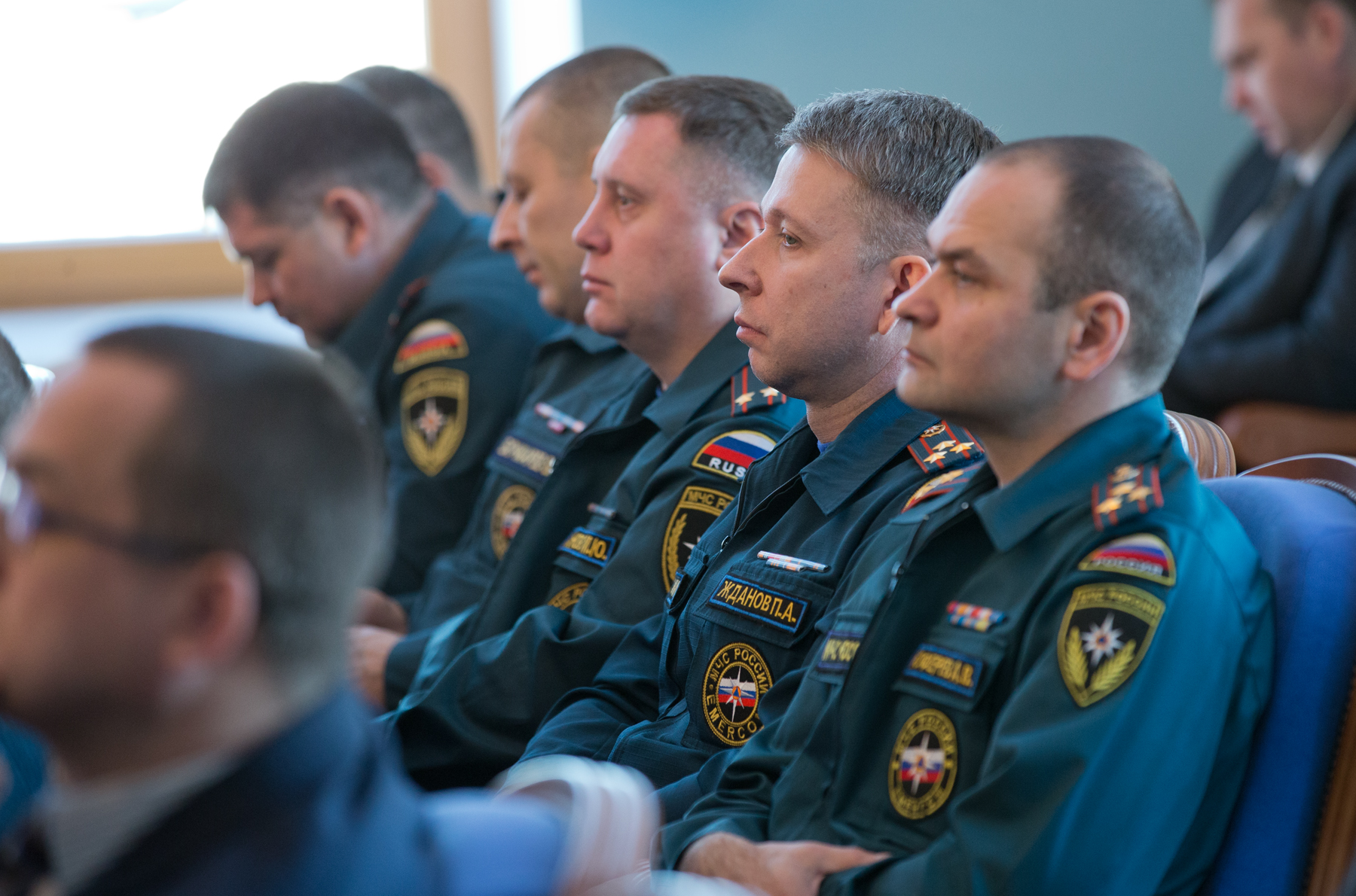 На совещание пригласили сразу несколько представителей МЧС На совещание пригласили сразу несколько представителей МЧС