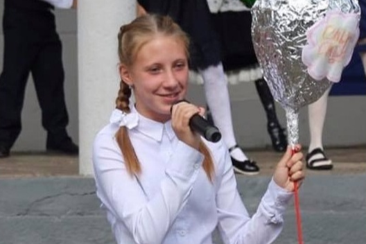 Еще недавно Наташа выступала на линейке в 134 школе Еще недавно Наташа выступала на линейке в 134 школе 