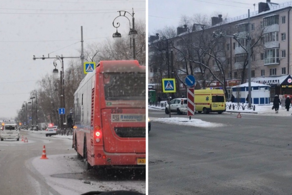 На место ДТП прибыла скорая помощь На место ДТП прибыла скорая помощь