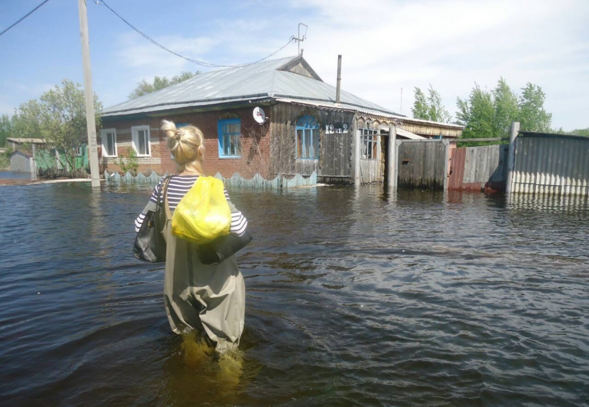 Весна прошлого года. И это ещё не предельный уровень воды — было и выше Весна прошлого года. И это ещё не предельный уровень воды — было и выше