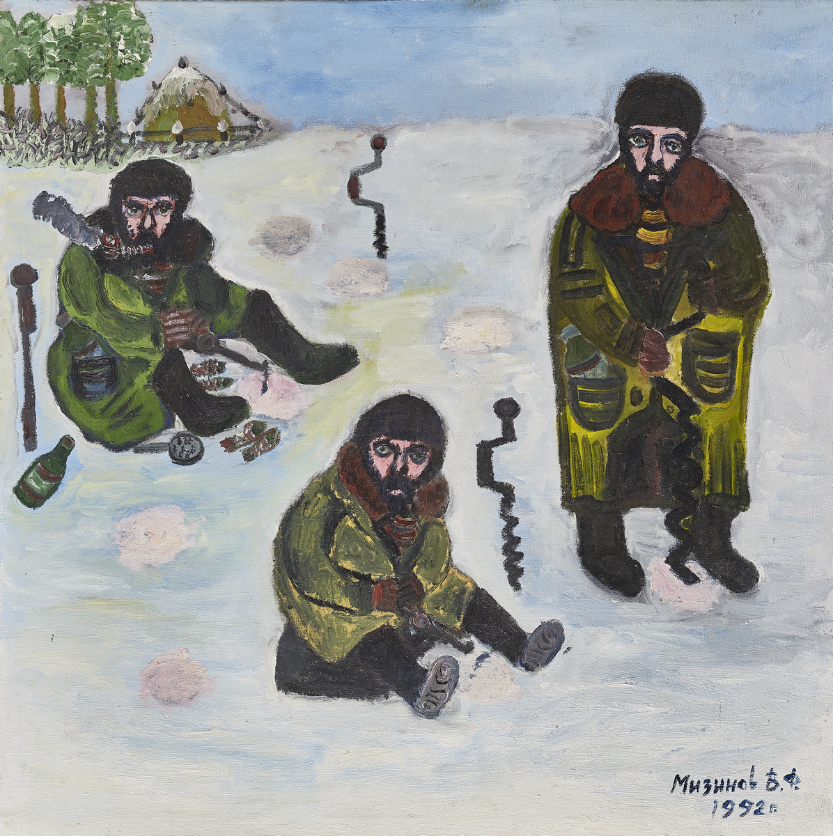 «Воскресная рыбалка», 1992 год «Воскресная рыбалка», 1992 год 
