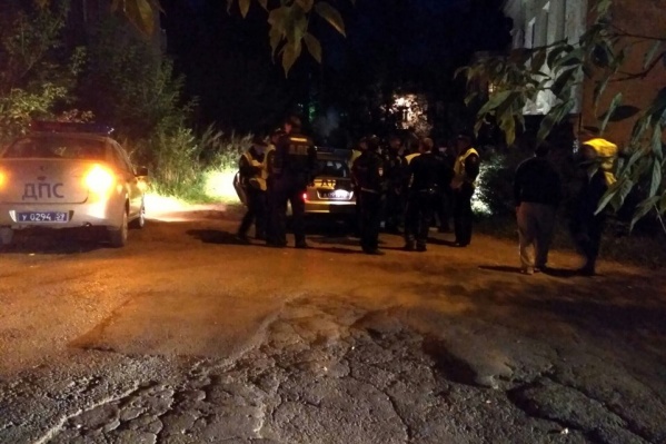 В итоге преследования нарушитель был остановлен полицией. Фото сделано на месте задержания В итоге преследования нарушитель был остановлен полицией. Фото сделано на месте задержания
