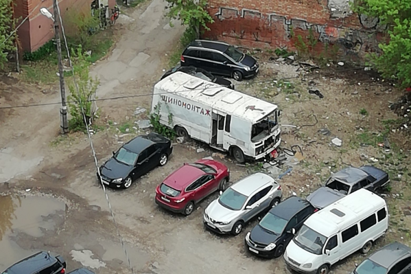 Фото автобуса городским властям самарцы прислали в мае 2019 года Фото автобуса городским властям самарцы прислали в мае 2019 года