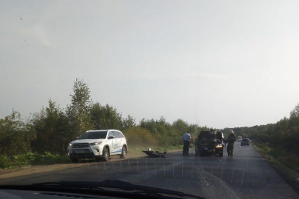 Авария случилась примерно в 09:30 на трассе Рыбинск — Глебово Авария случилась примерно в 09:30 на трассе Рыбинск — Глебово