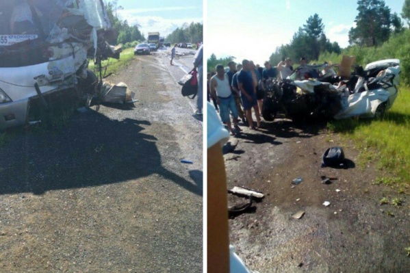 В аварии погиб ребенок В аварии погиб ребенок 