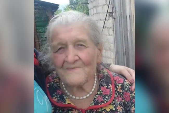 95-летняя Людмила Налимская пропала 20 апреля