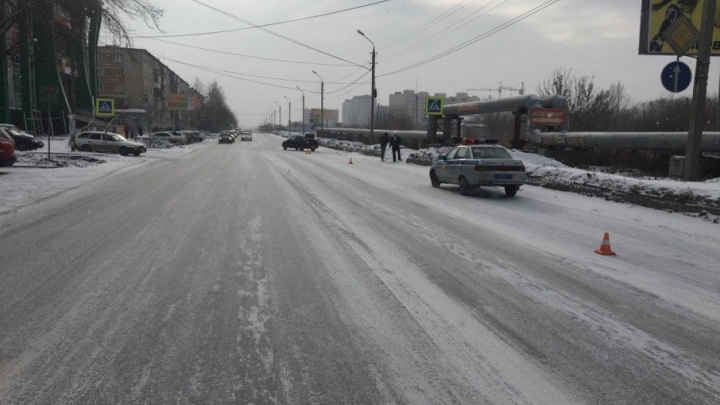 Снежное ДТП: ВАЗ насмерть сбил пешехода в Миассе