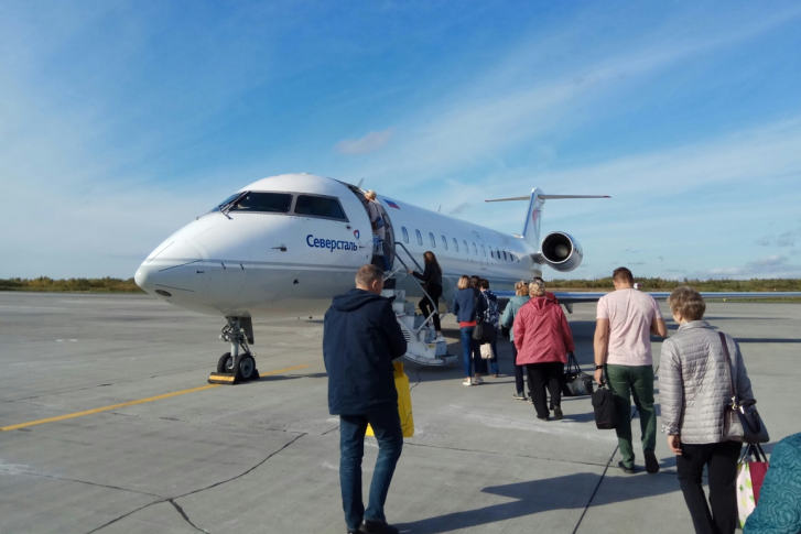 Самолёты не будут летать из Архангельска в Петрозаводск полтора месяца