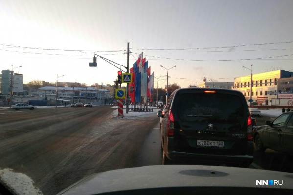 Проспект Гагарина лучше объехать Проспект Гагарина лучше объехать