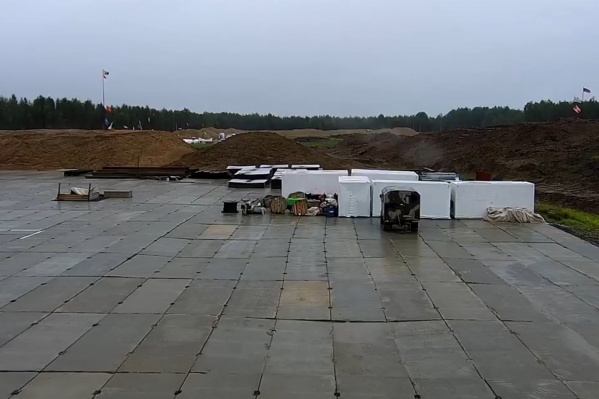 Вид с одной из камер Вид с одной из камер