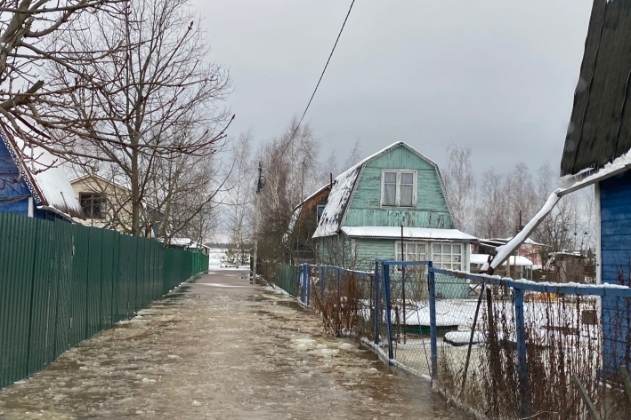 В Ярославской области вышедшая из берегов Волга затопила часть участков В Ярославской области вышедшая из берегов Волга затопила часть участков