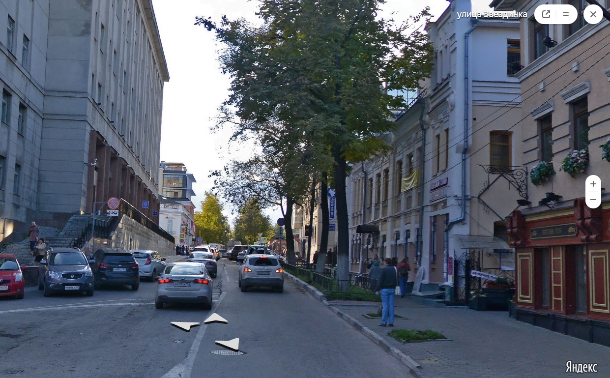 В центре Нижнего Новгорода на нескольких улицах взамен одностороннему движению введут двустороннее