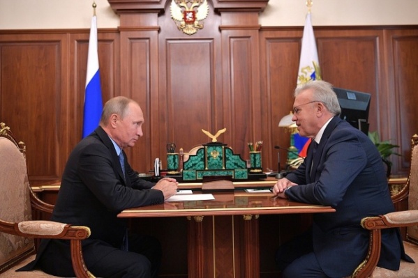 Путин назначил Усса врио губернатора края 29 сентября Путин назначил Усса врио губернатора края 29 сентября 