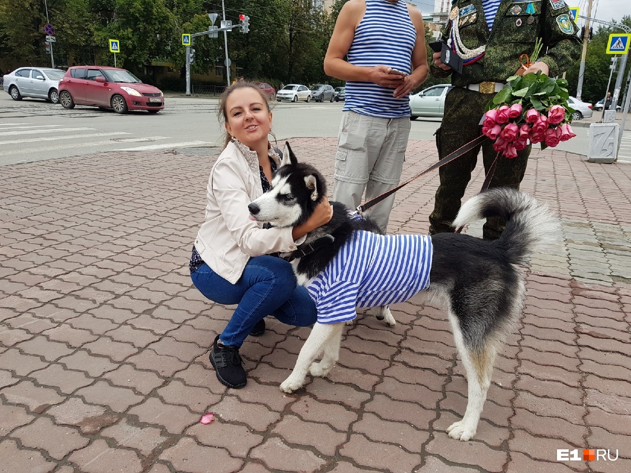 В тельняшках сегодня даже собаки В тельняшках сегодня даже собаки 