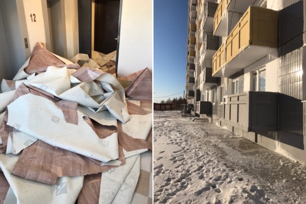 Затопленный подъезд, вскрытый линолеум и разорванные потолки — это результат действий неизвестных лиц Затопленный подъезд, вскрытый линолеум и разорванные потолки — это результат действий неизвестных лиц