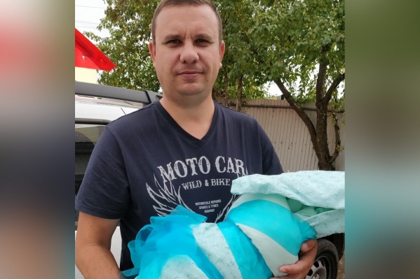 Андрей с сыном Иваном после выписки Андрей с сыном Иваном после выписки