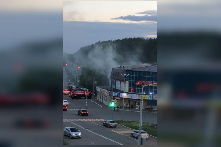 Пожар произошёл в вечерний час Пожар произошёл в вечерний час