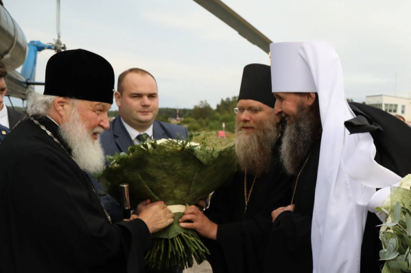 Патриарх Кирилл посетит Соловки и Онежский район Патриарх Кирилл посетит Соловки и Онежский район