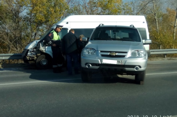 Авария произошла недалеко от моста через реку Сок Авария произошла недалеко от моста через реку Сок
