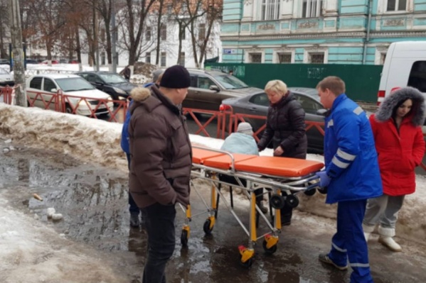 Женщина получила опасную травму Женщина получила опасную травму