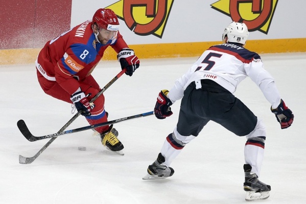 Россия обыграла США со счётом 4:3 Россия обыграла США со счётом 4:3