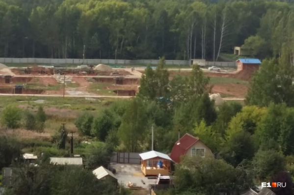 Место, где планируют построить телевышку Место, где планируют построить телевышку