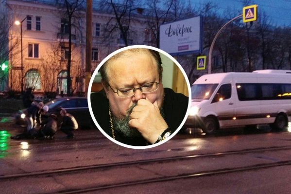 Авария произошла рано утром на Первой Пятилетки, когда сотрудники епархии, в том числе отец Игорь Шестаков, направлялись на службу Авария произошла рано утром на Первой Пятилетки, когда сотрудники епархии, в том числе отец Игорь Шестаков, направлялись на службу