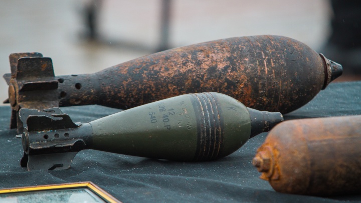 В поселке под Ростовом обнаружили неразорвавшиеся снаряды