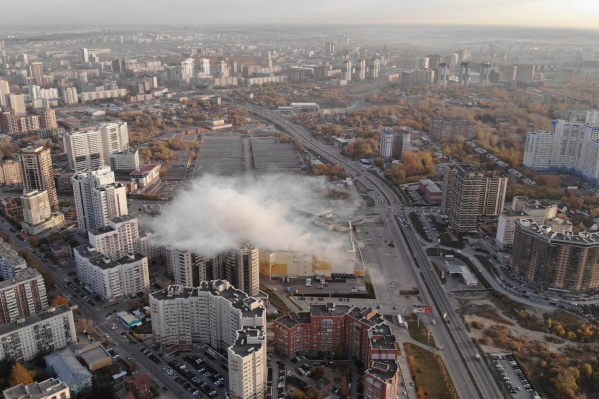 Возгорание произошло в ресторане Возгорание произошло в ресторане