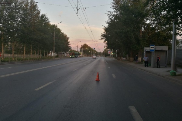 Место ДТП в Ленинском районе Место ДТП в Ленинском районе