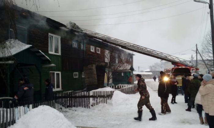 Пожар тушили 34 человека Пожар тушили 34 человека