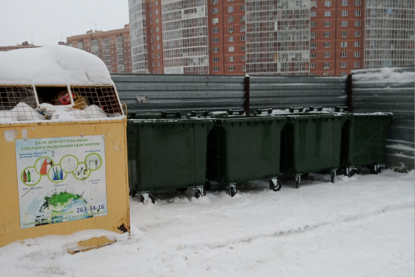 Новые мусорные евроконтейнеры от «Экология-Новосибирск» Новые мусорные евроконтейнеры от «Экология-Новосибирск»