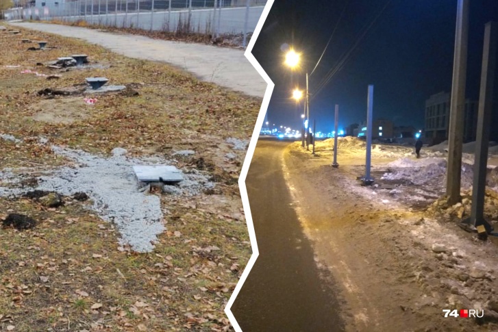 На этой неделе на Новоградском проспекте уже установили опоры для защитных экранов, а сейчас в мэрии передумали их ставить На этой неделе на Новоградском проспекте уже установили опоры для защитных экранов, а сейчас в мэрии передумали их ставить