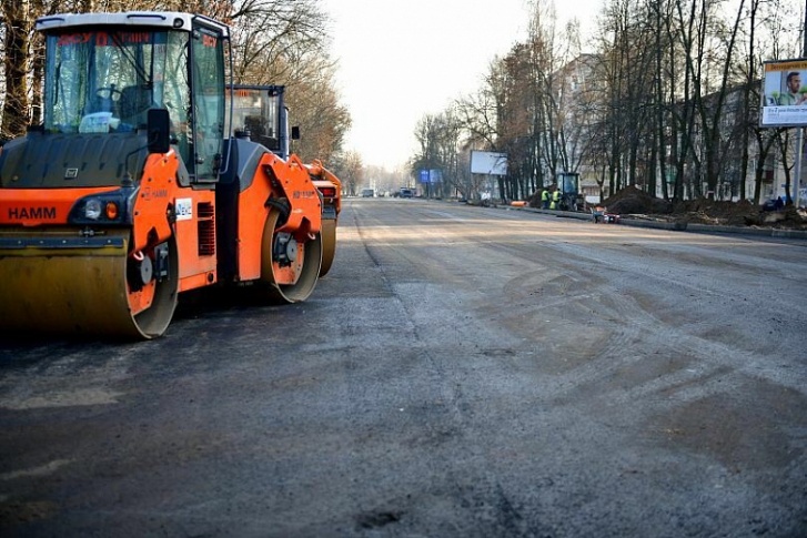 Работы на Тутаевском шоссе в Ярославле будут продолжены