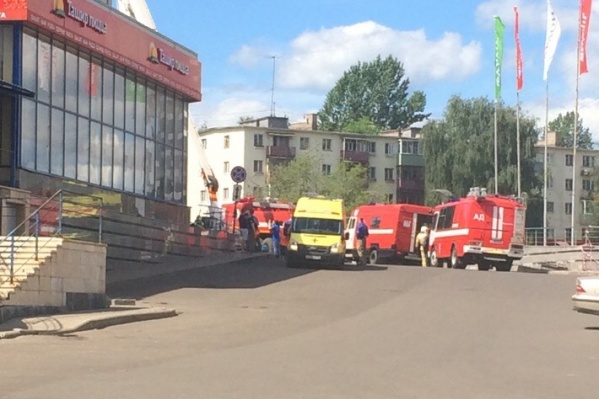 В торговом центре прошли учения В торговом центре прошли учения