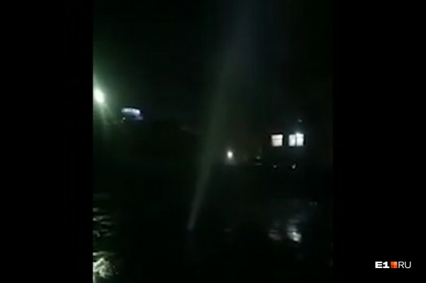 Напор был очень сильным Напор был очень сильным