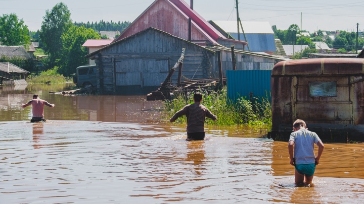 Третья волна паводка: МЧС предупредило о подъеме уровня воды в реках Прикамья