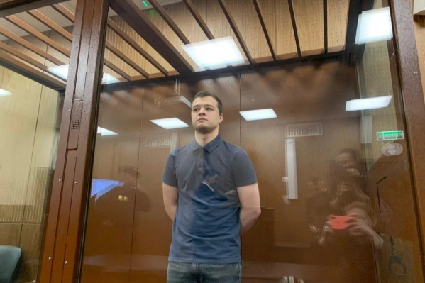 Никита Чирцов в зале суда Никита Чирцов в зале суда 