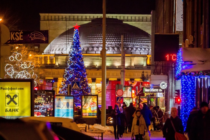 Температура в городе поднялась выше нуля Температура в городе поднялась выше нуля