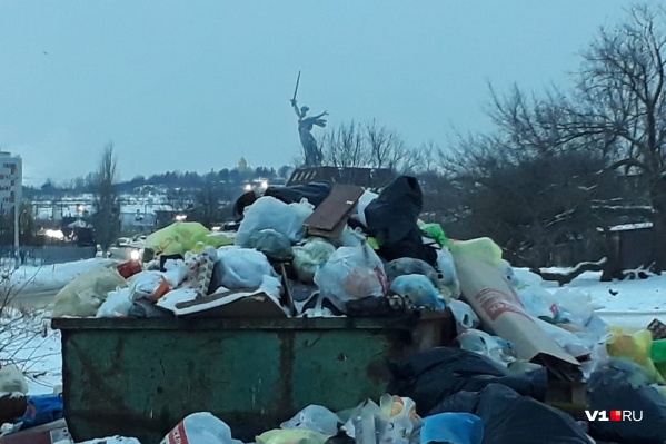 Горы мусора стали вторым символом города-героя на Волге Горы мусора стали вторым символом города-героя на Волге 