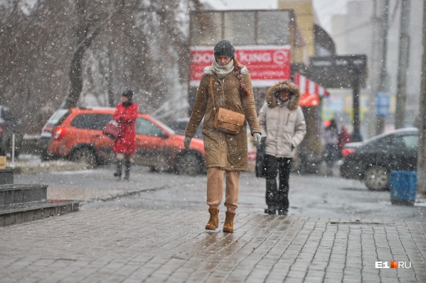 Горожане, похоже, не рады снегу в конце апреля Горожане, похоже, не рады снегу в конце апреля