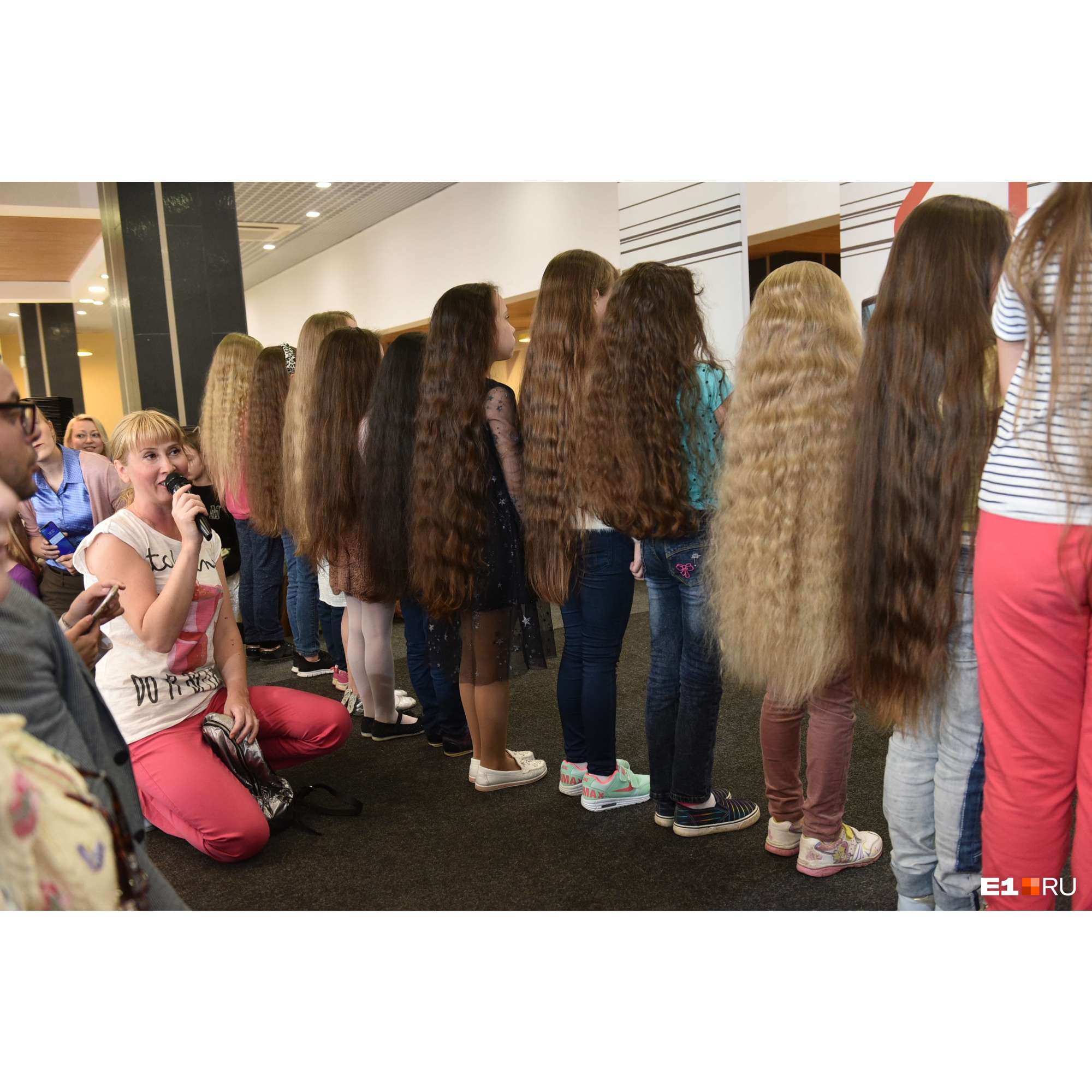 Конкурс самые длинные волосы