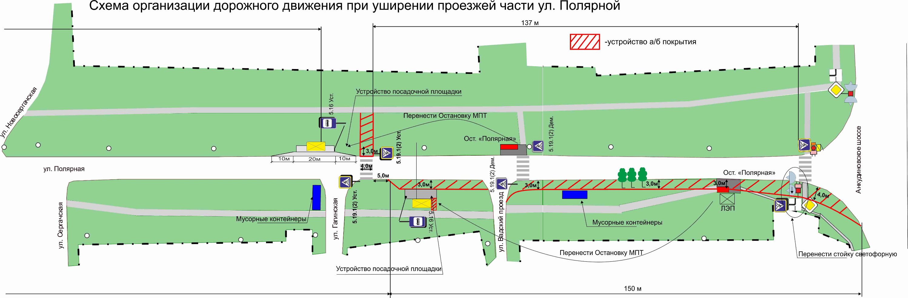 Проект по смене схемы движения на перекрестке улицы Полярной и Анкудиновского шоссе Проект по смене схемы движения на перекрестке улицы Полярной и Анкудиновского шоссе