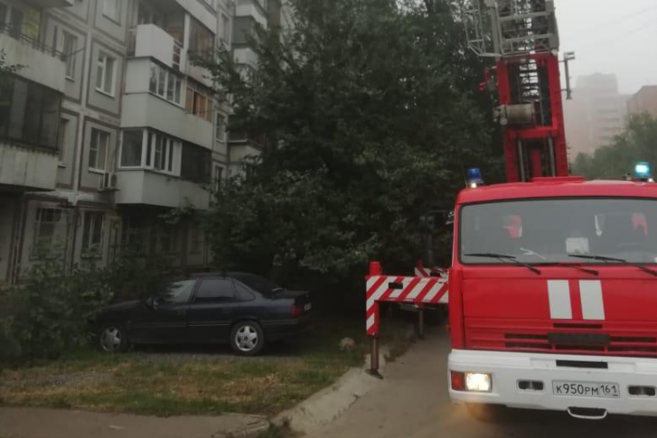 Пожар на улице Еременко случился рано утром Пожар на улице Еременко случился рано утром