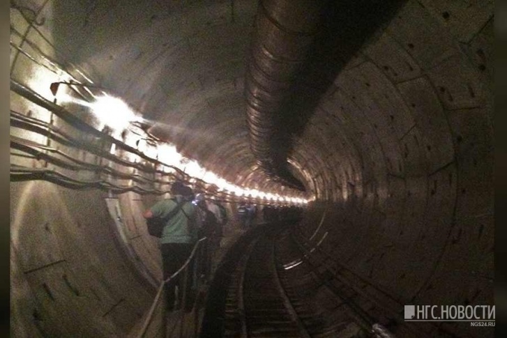 Красноярское метро — подземка на улице Высотная