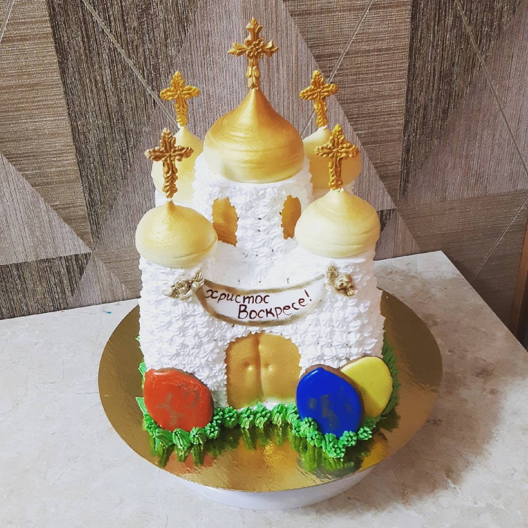 На Пасху однажды пришлось печь не кулич, а храм На Пасху однажды пришлось печь не кулич, а храм