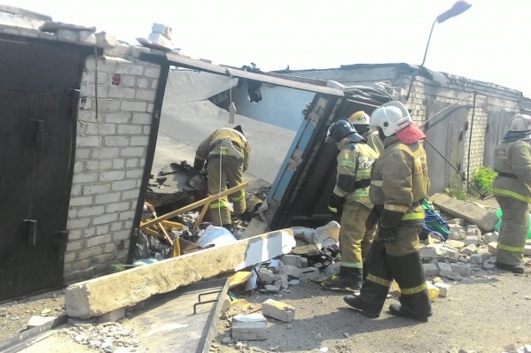 К приезду спасателей пожара в гараже не было К приезду спасателей пожара в гараже не было