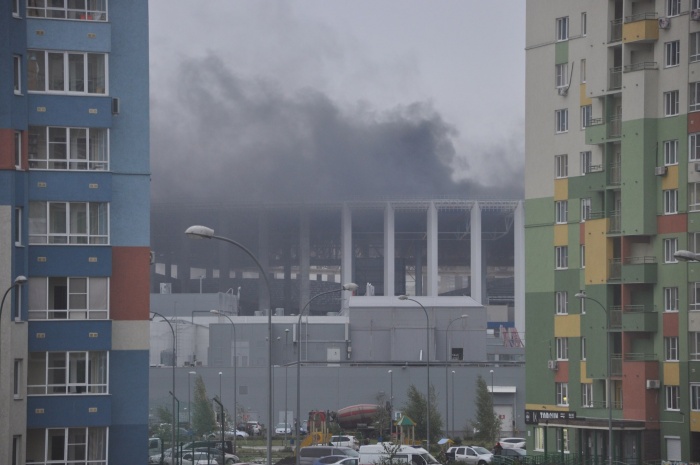 Возгорание сфотографировали нижегородцы Возгорание сфотографировали нижегородцы
