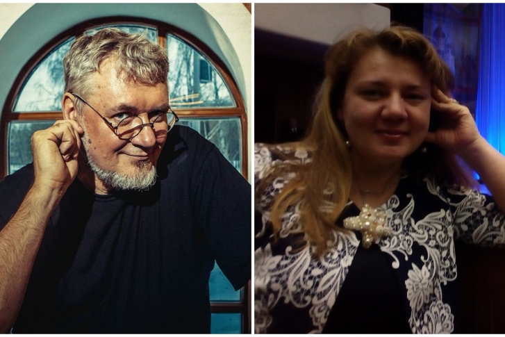 Писатели Александр Коротич и Дарья Мясникова Писатели Александр Коротич и Дарья Мясникова