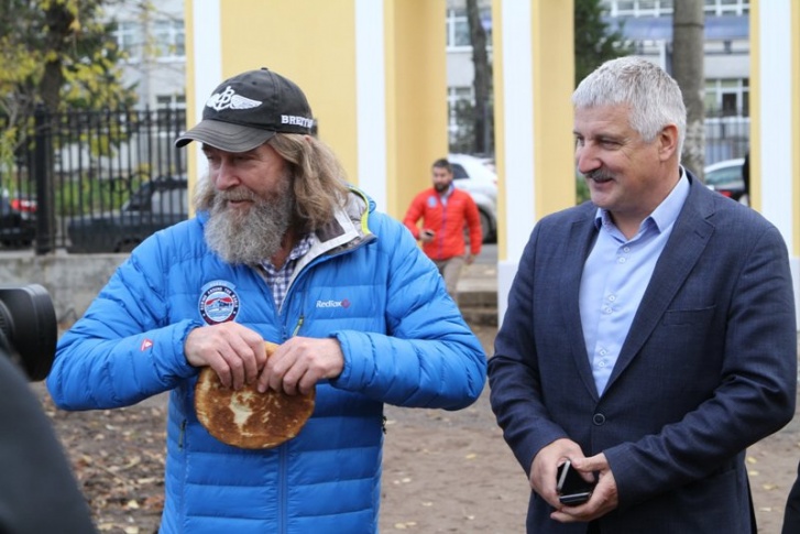 Рыбинск уже успел стать местом рекордных стартов путешественника Рыбинск уже успел стать местом рекордных стартов путешественника